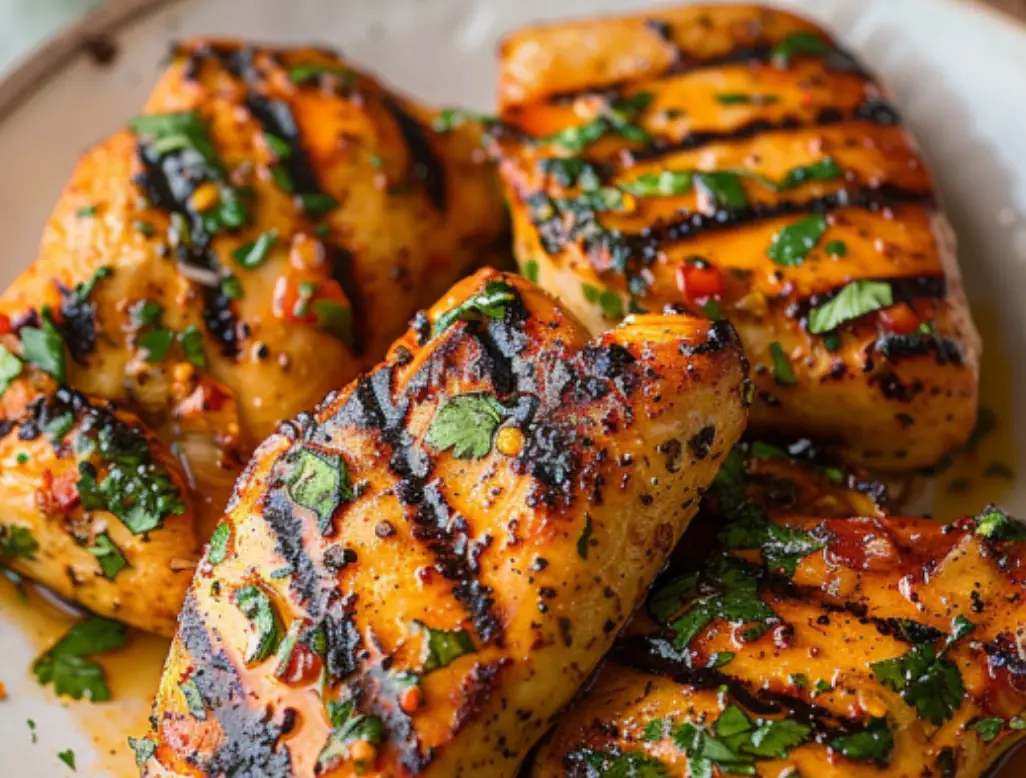 Grilled Chili Lime Chicken Breasts