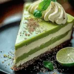Green Lime Dessert Slice
