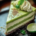 Green Lime Dessert Slice