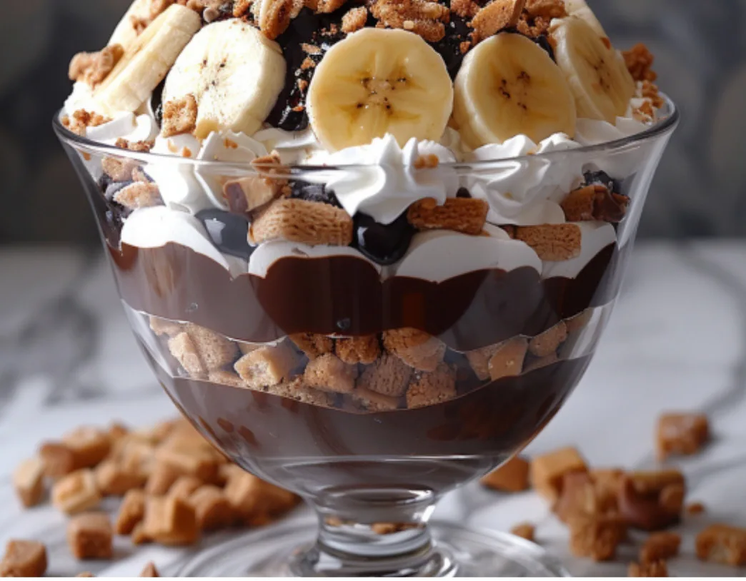 Chocolate Banana Cream Trifle