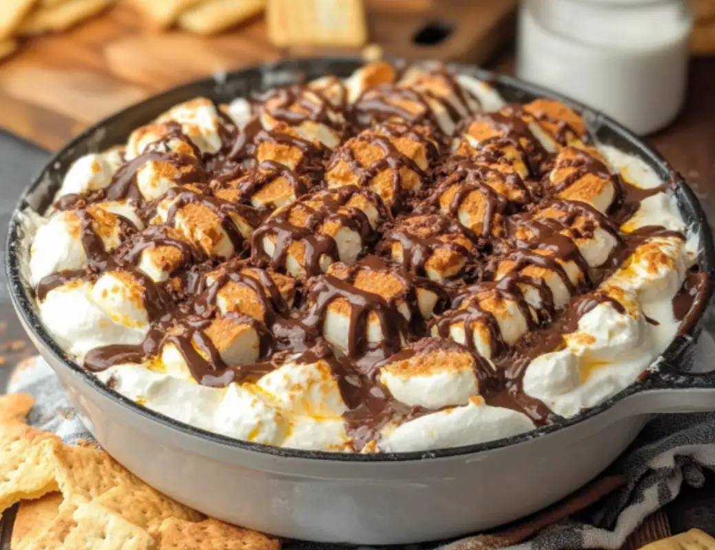 Skillet S'mores Dip
