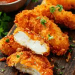 Crispy Chicken Tenders with Dipping Sauce