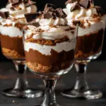 Layered Chocolate Cheesecake Parfaits