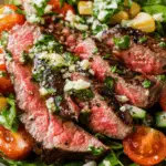 Grilled Steak Salad with Corn and Cherry Tomatoes