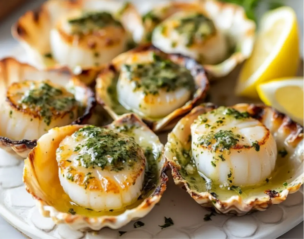 Baked Scallops