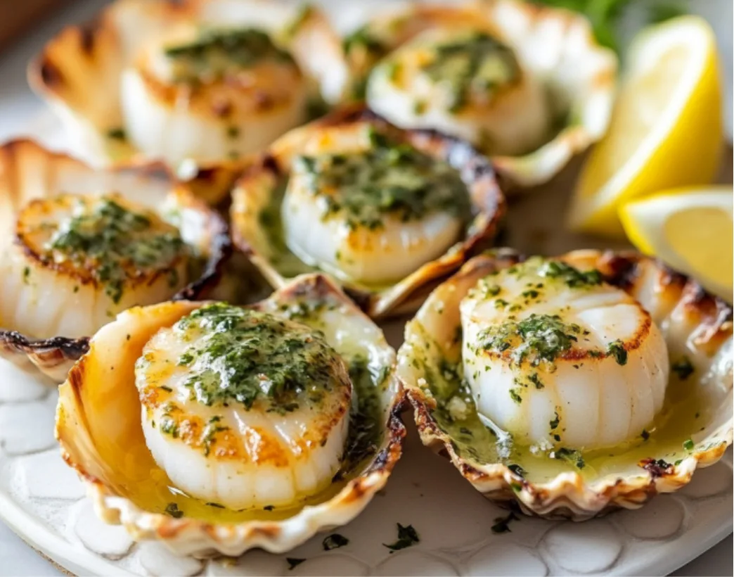 Baked Scallops