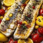 Fish with Tomatoes & Lemon