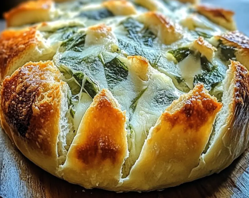 Pull-Apart Garlic Herb Cheese Bread