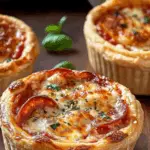 Mini Deep Dish Pizza Pot Pies: Individual Pizza Pies with a Twist