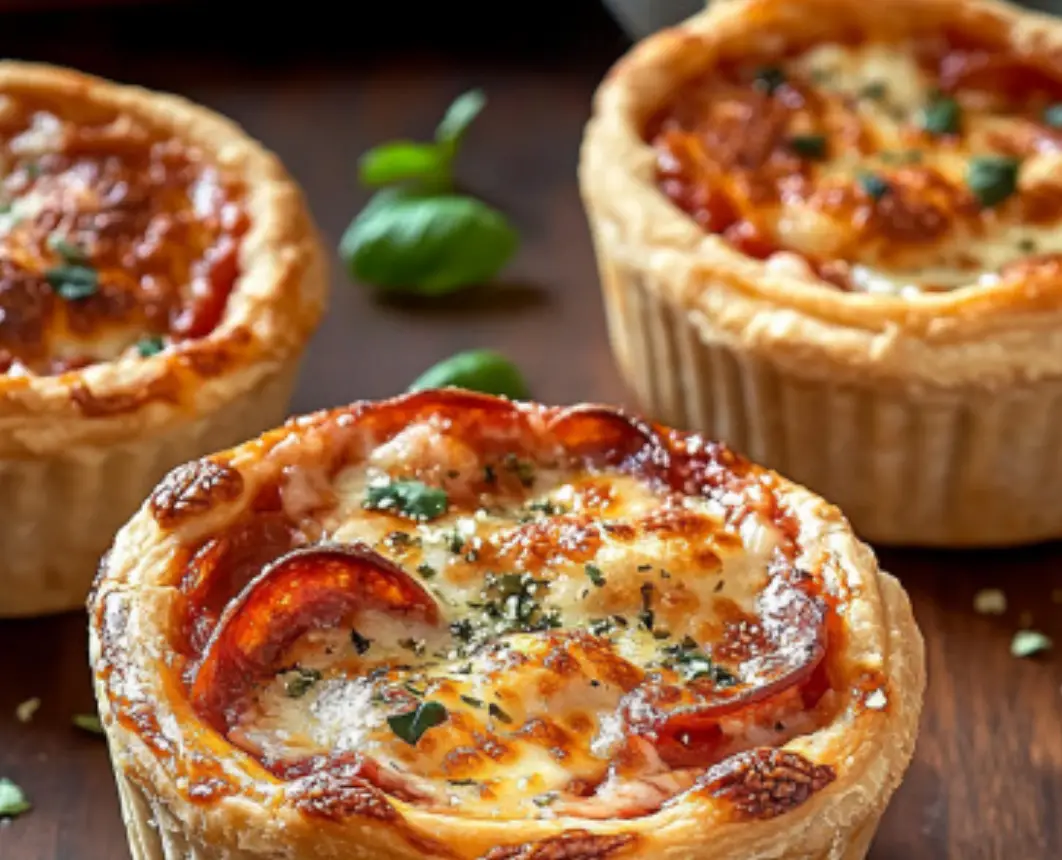 Mini Deep Dish Pizza Pot Pies: Individual Pizza Pies with a Twist