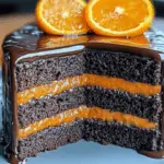 Chocolate Orange Ganache Cake