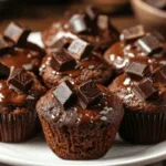 Double Chocolate Chunk Muffins