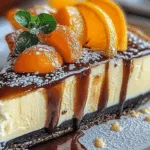 Chocolate Orange Cheesecake