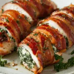 Bacon-Wrapped Stuffed Chicken Breasts