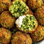 Lebanese Kibbeh with Fresh Vegetables