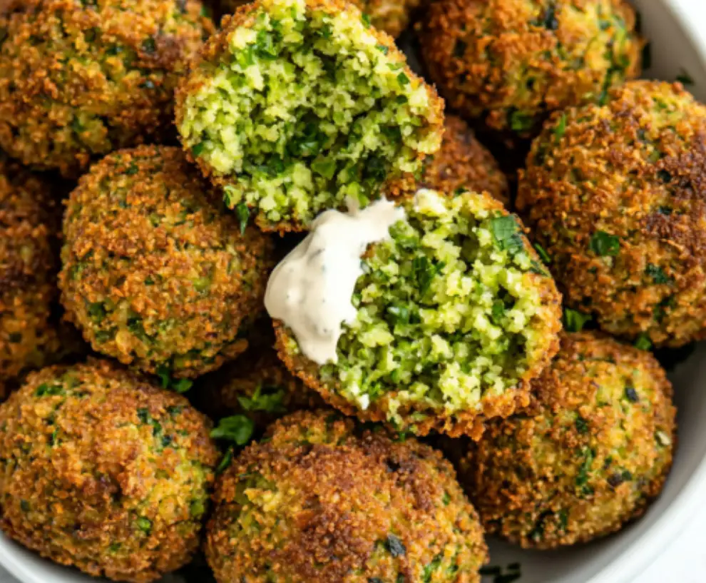 Lebanese Kibbeh with Fresh Vegetables
