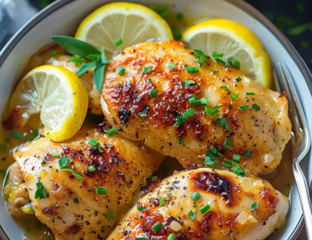 Roasted Chicken Thighs