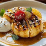 Japanese Soufflé Pancakes with Syrup