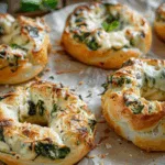 Spinach and Cheese Pastry Rings