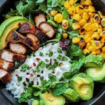 Chicken Bowl with Avocado & Corn