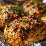 Cheesy Herb Crusted Chicken Bakes