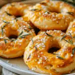 Rosemary and Sea Salt Cheese Bagels