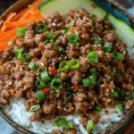 Ground Beef Rice Bowl