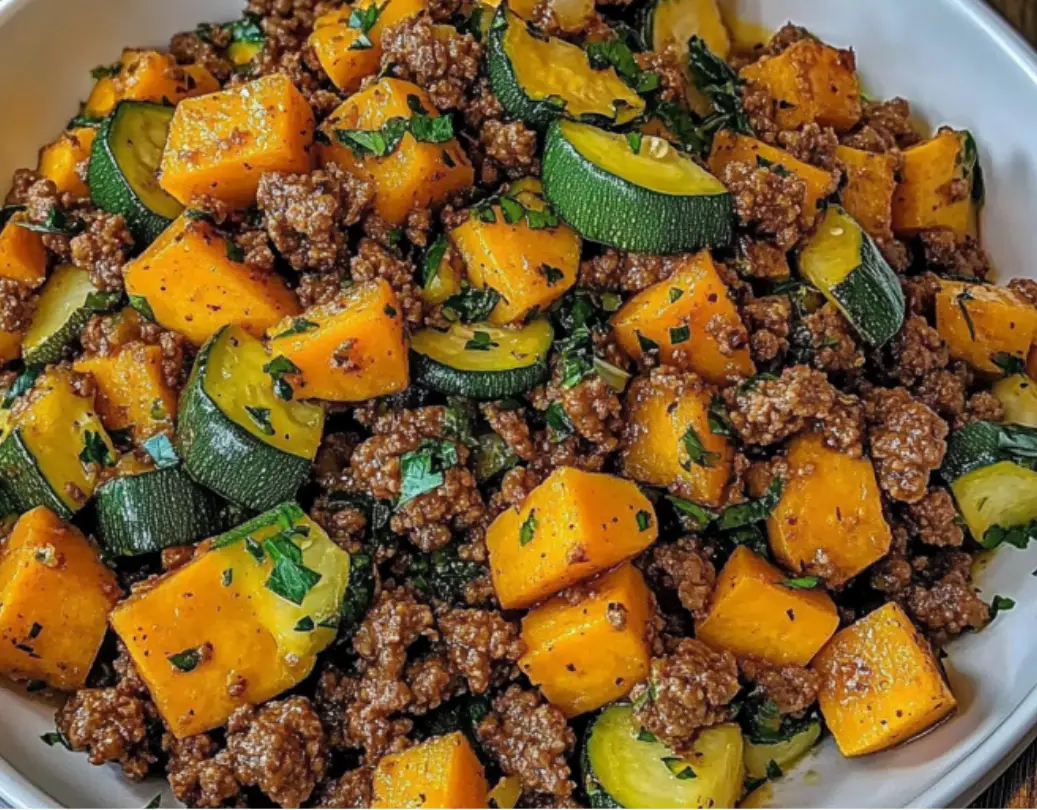Stuffed Zucchini Boats with Ground Turkey and Parmesan