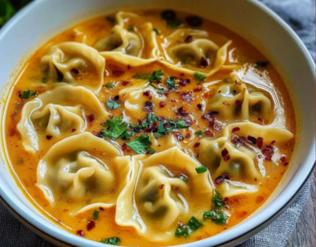 Creamy Tortellini Soup