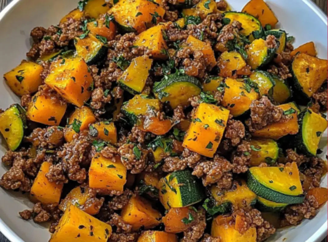 Ground Beef and Butternut