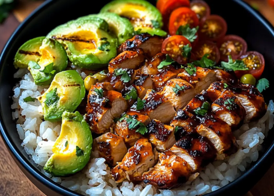 Grilled Chicken Rice Bowl