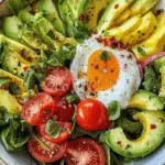 Avocado and Tomato Salad Bowl