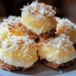 Toasted Coconut Cream Puffs