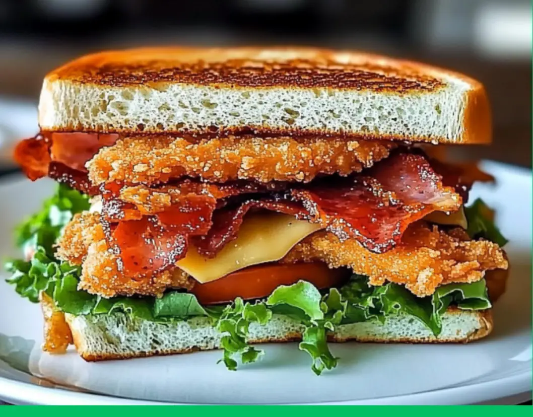 Crispy Chicken Bacon Club Sandwich