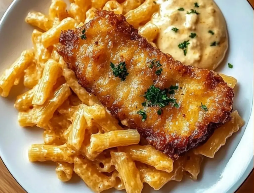 Braised Lamb with Creamy Pasta