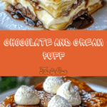 Chocolate and Cream Puff