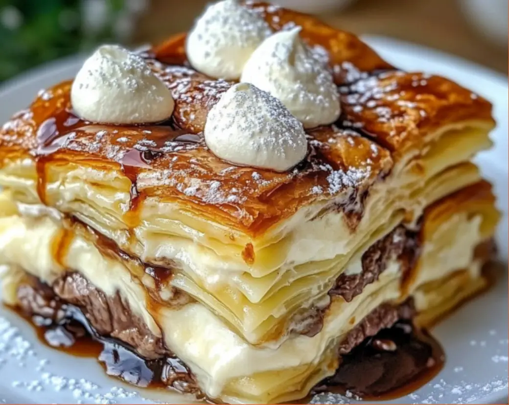 Chocolate and Cream Puff