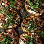 Mini Flatbread Pizzas with Prosciutto