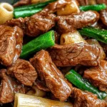 Stir-Fried Beef with Honey