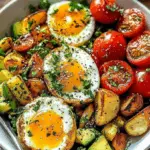 Savory Breakfast Bowl with Eggs