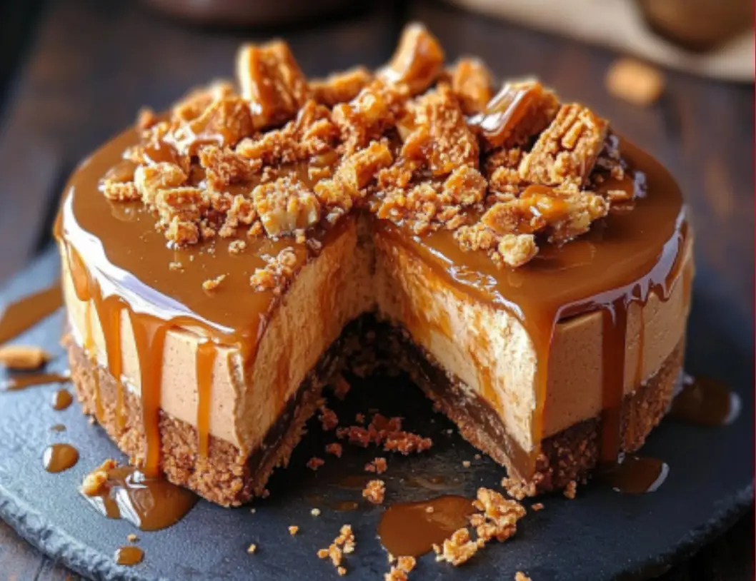 Caramel Pecan Cheesecake