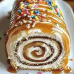 Caramel Cream Cake Roll