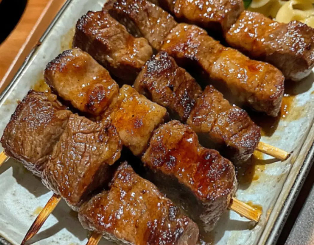 Grilled Beef Skewers