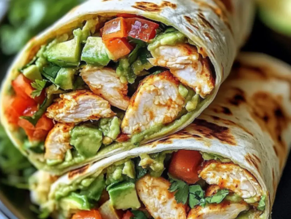 Avocado Ranch Burritos