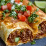 Cheesy Beef Enchiladas