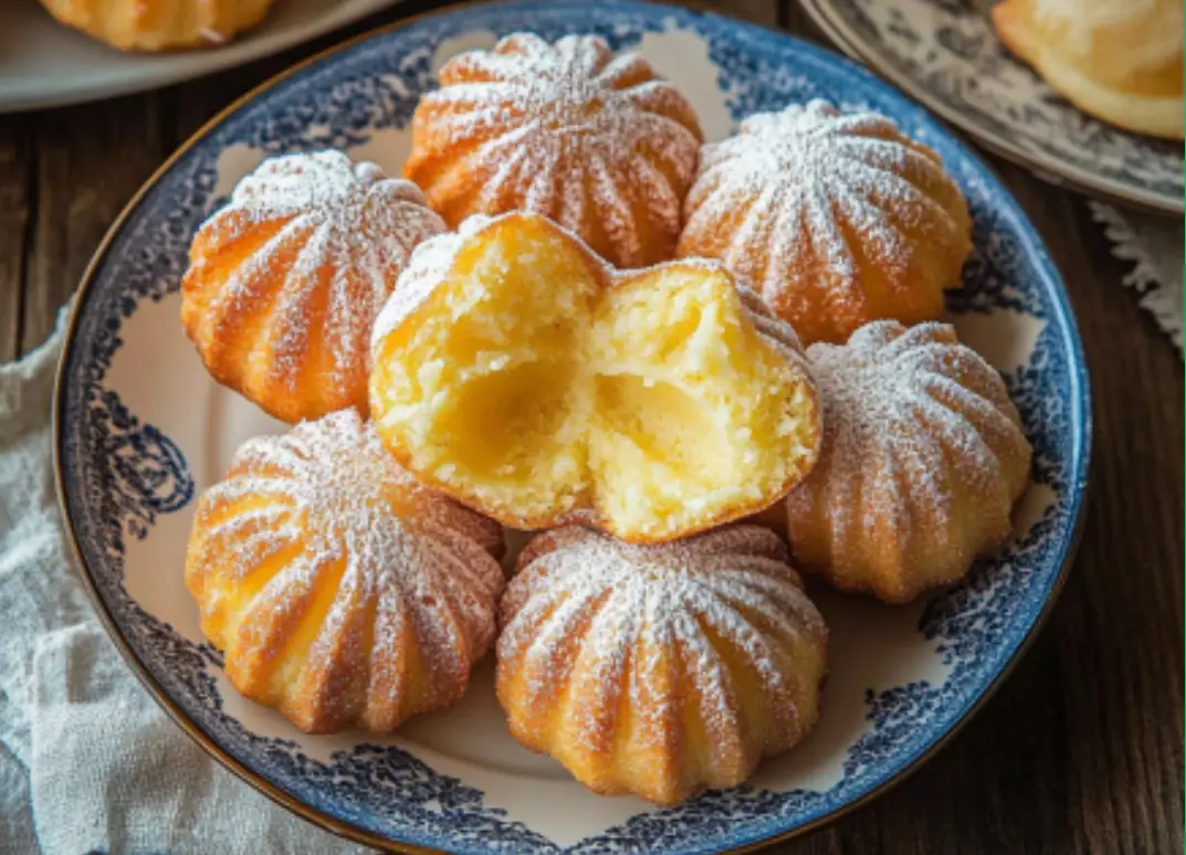 Custard‑Filled Mini Bundt Cakes