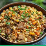 Beef Fried Rice with Vegetables