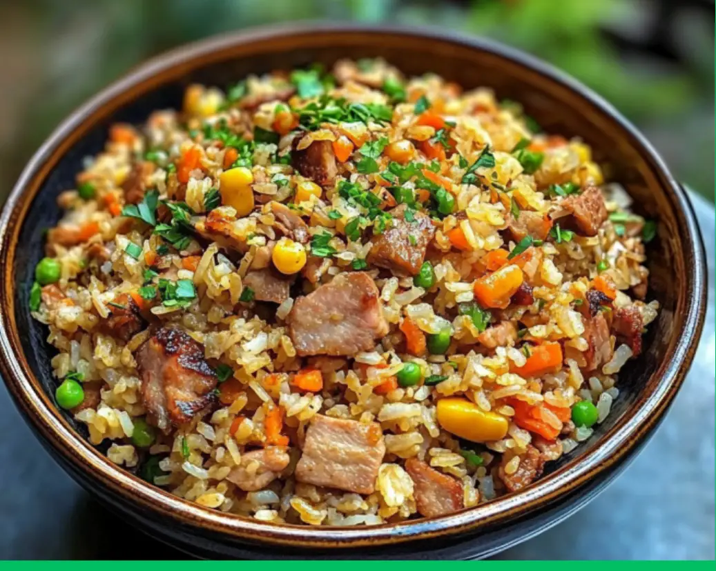 Beef Fried Rice with Vegetables