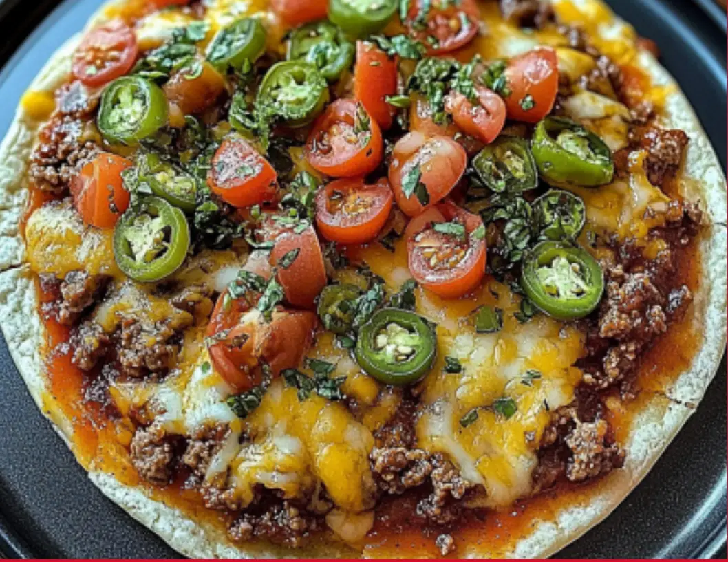 Easy & Delicious Tortilla Pizza