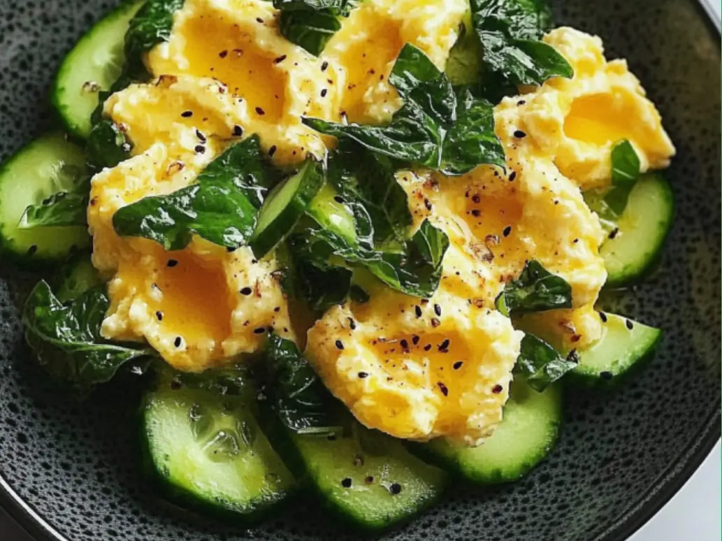 Creamy Scrambled Egg & Bread Buns